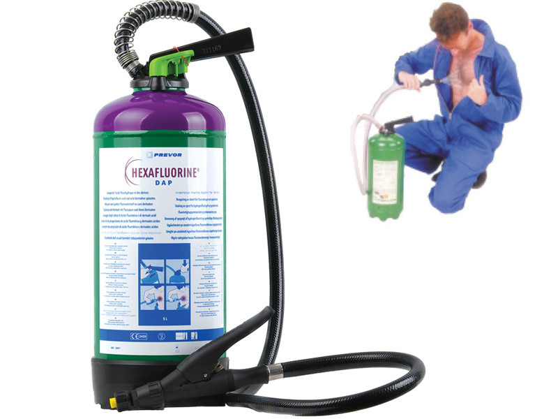 Hexafluorine® Taşınabilir Bağımsız Boy Duşu (5 l)