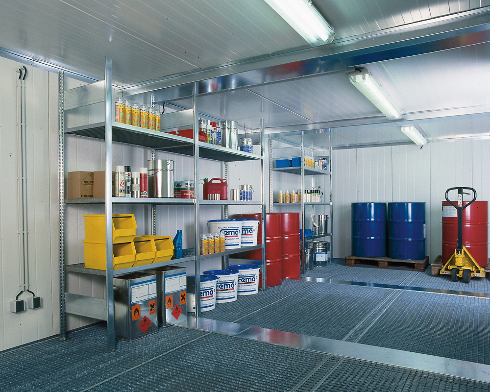 Insulated Hazardous Material Storage Containers