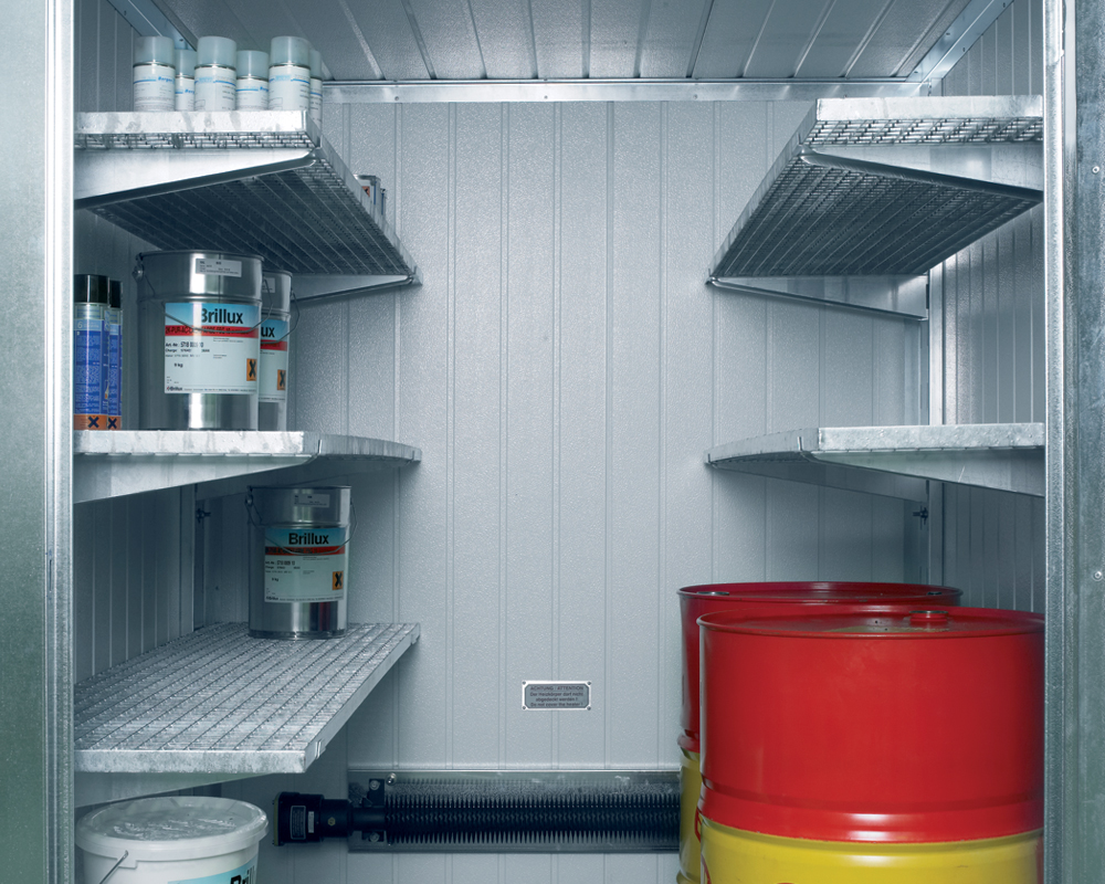 Insulated Hazardous Material Storage Containers