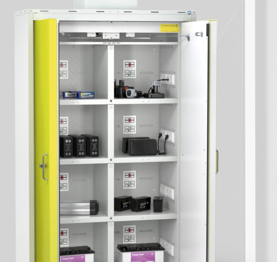 BATTERY SAFETY CABINETS