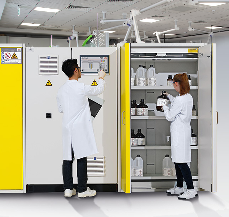 CHEMICAL STORAGE CABINETS