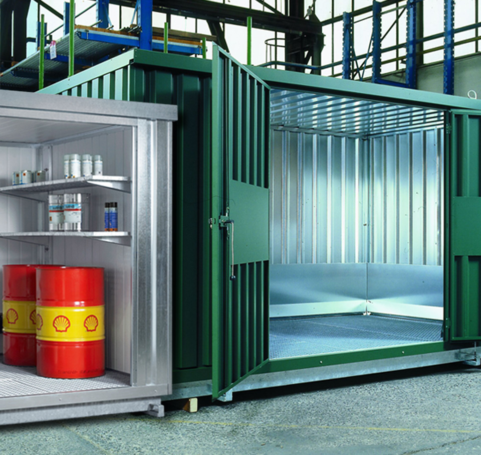 CHEMICAL STORAGE CONTAINERS